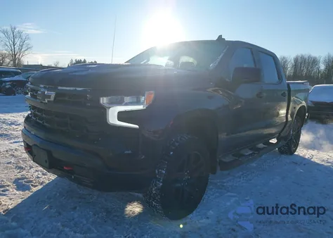 2025 Chevrolet Silverado 1500 4Wd Short Bed Lt Trail Boss from USA, damaged, VIN 3GCUKFEL3SG272364